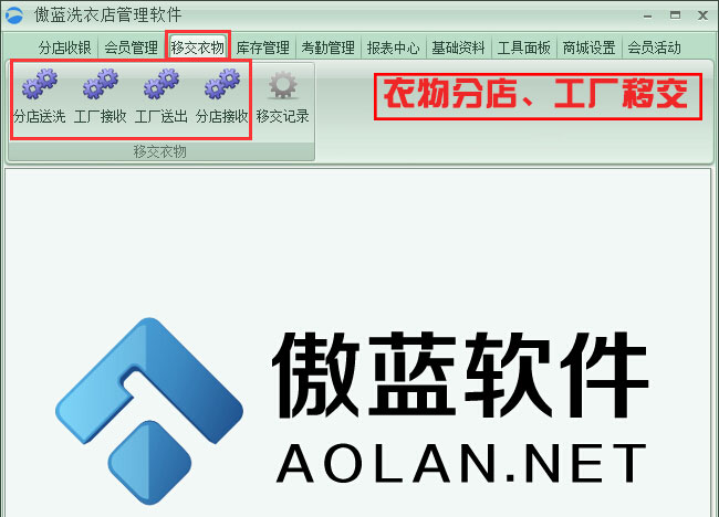 衣物分店、工廠(chǎng)移交